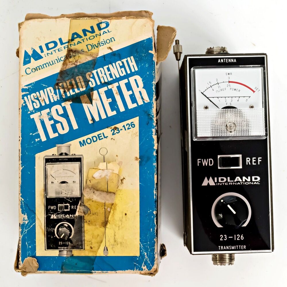 MIDLAND CB Accessories | Combination Field Strength & SWR Meter | 23-126